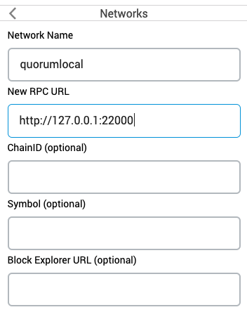 Custom RPC connection in Metamask - 51nodes